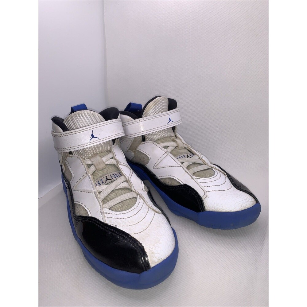 Nike Air Jordan Jumpman Two Trey Game Royal White DQ8432-140 Boys Size 2Y